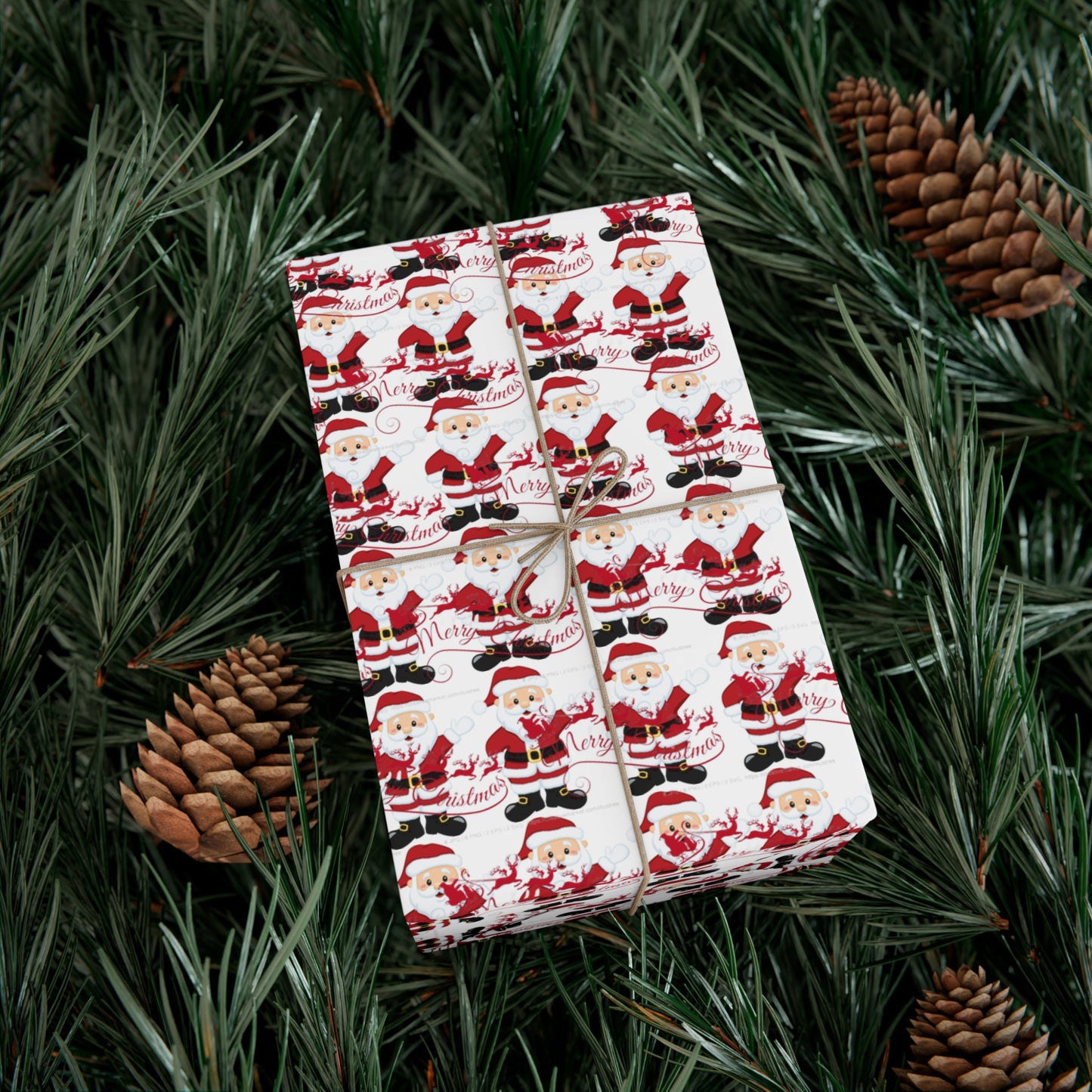 Reddish Gift Wrap Papers