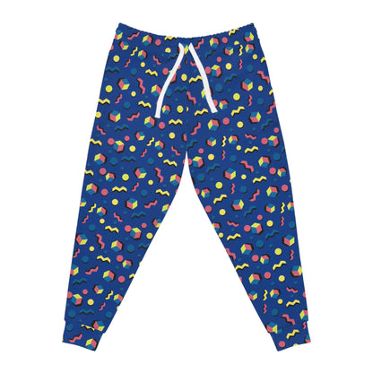 Multicolored Athletic Joggers (AOP)