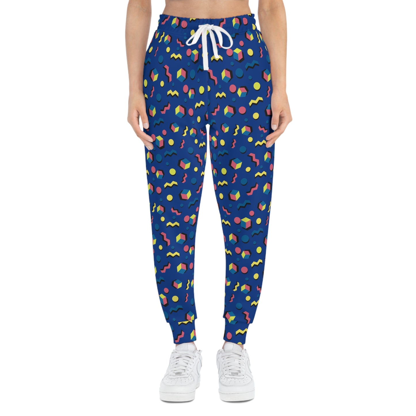 Multicolored Athletic Joggers (AOP)