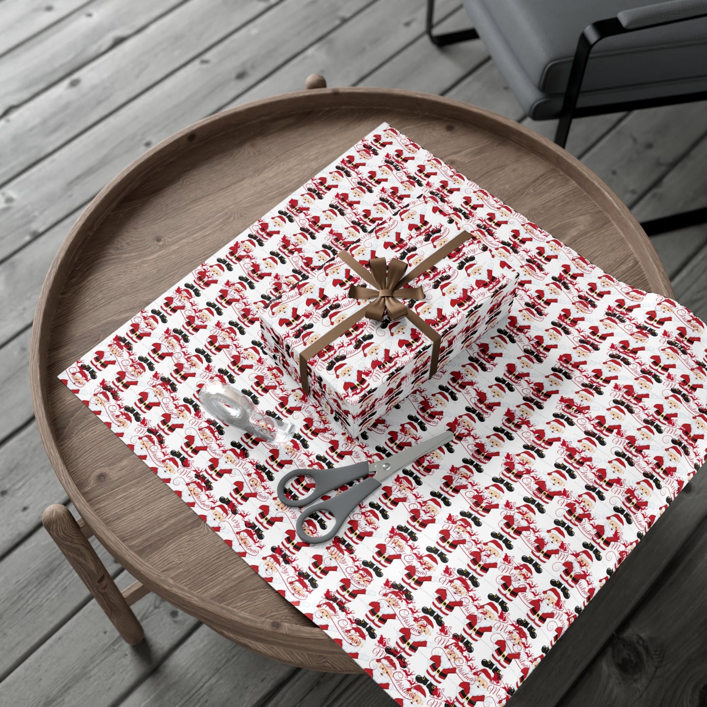 Reddish Gift Wrap Papers