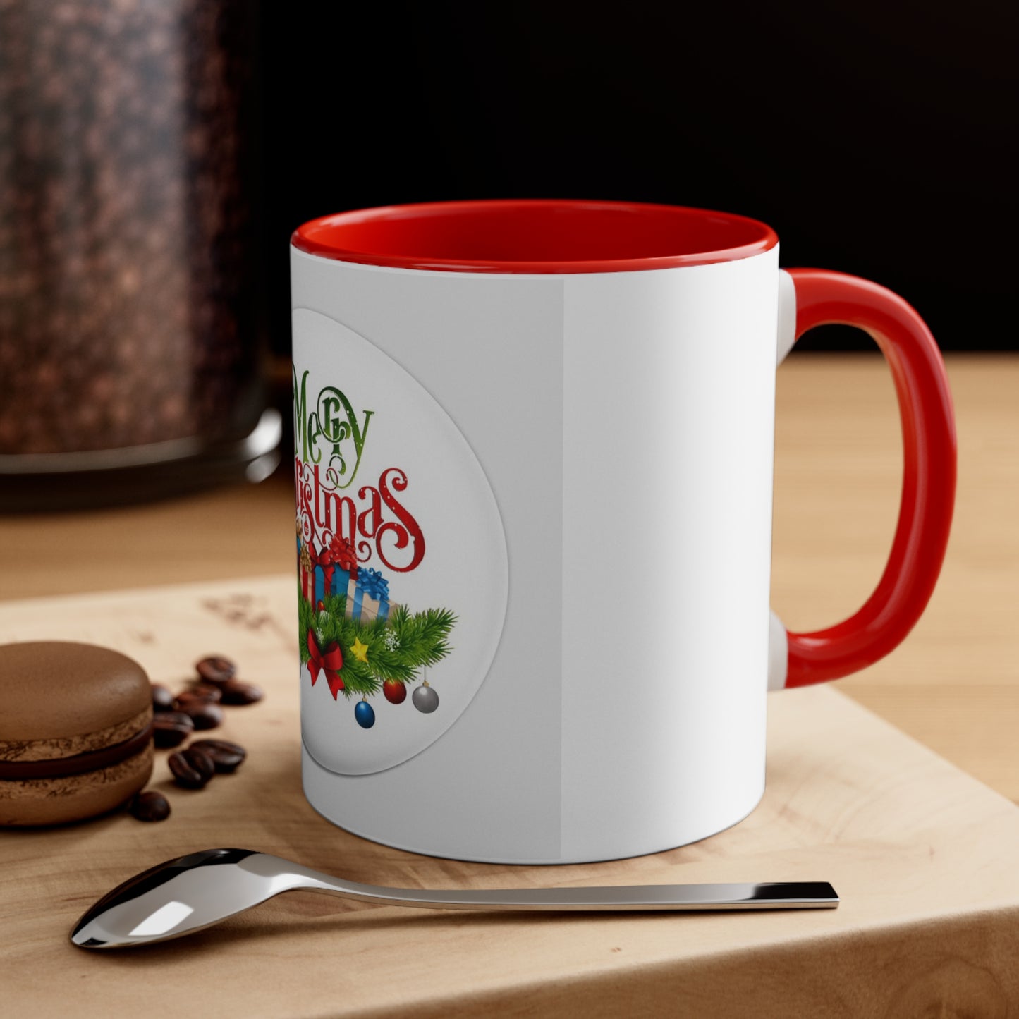 Christmas Accent Coffee Mug, 11oz