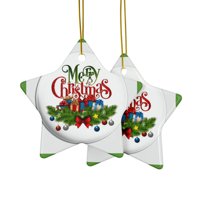 Christmas Ceramic Ornaments (1pc, 3pcs, 5pcs, 10pcs)