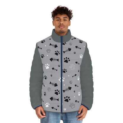 Men's Puffer Jacket (AOP)