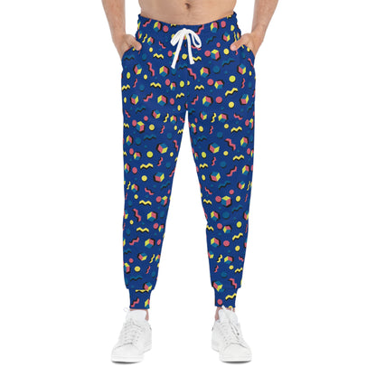 Multicolored Athletic Joggers (AOP)