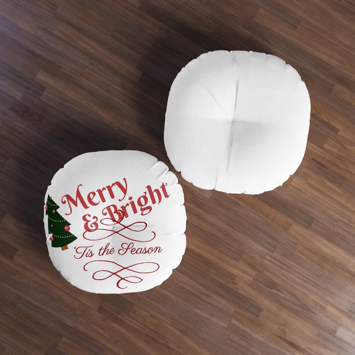 Tufted Floor Pillow, Round
