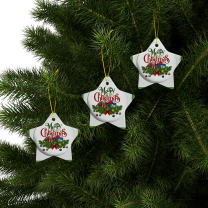 Christmas Ceramic Ornaments (1pc, 3pcs, 5pcs, 10pcs)