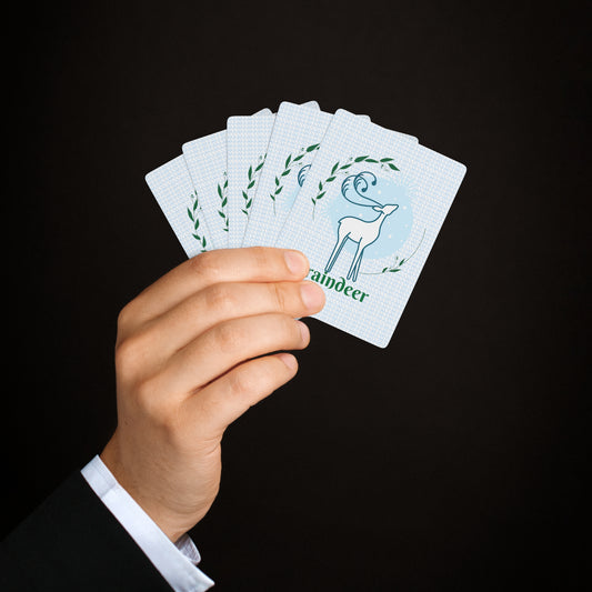 Raindeer Custom Poker Cards
