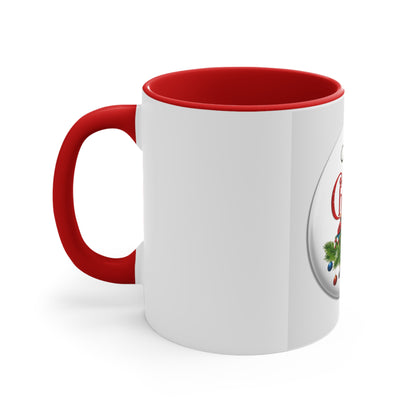 Christmas Accent Coffee Mug, 11oz