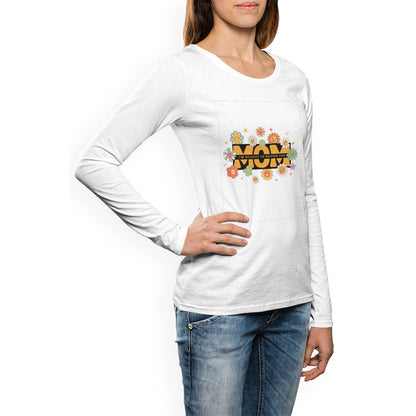 Mothers Day Women's Crew Neck Long sleeve T-shirt