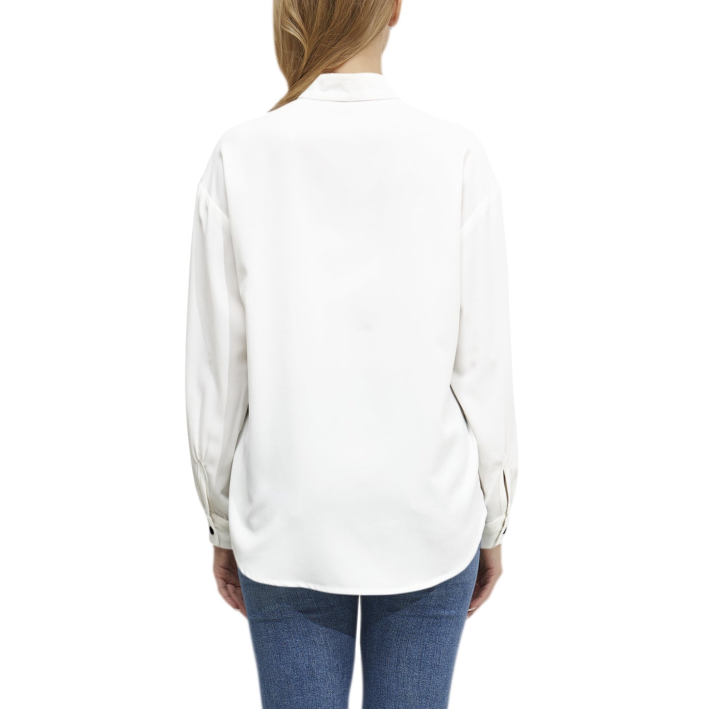 Sound Of Hope Long Sleeve Button Up Casual Shirt Top