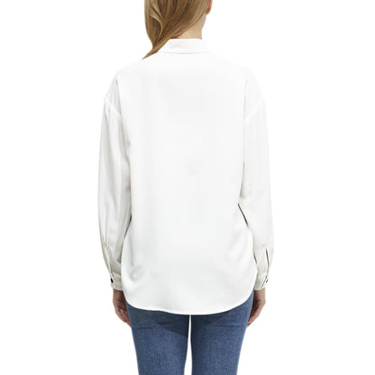 Sound Of Hope Long Sleeve Button Up Casual Shirt Top