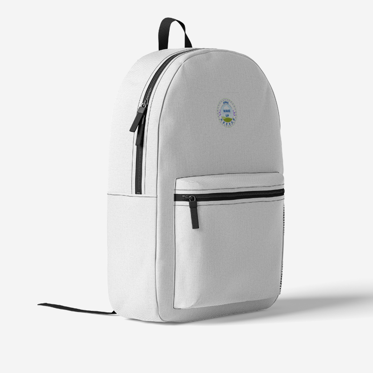 Retro Colorful Print Trendy Backpack