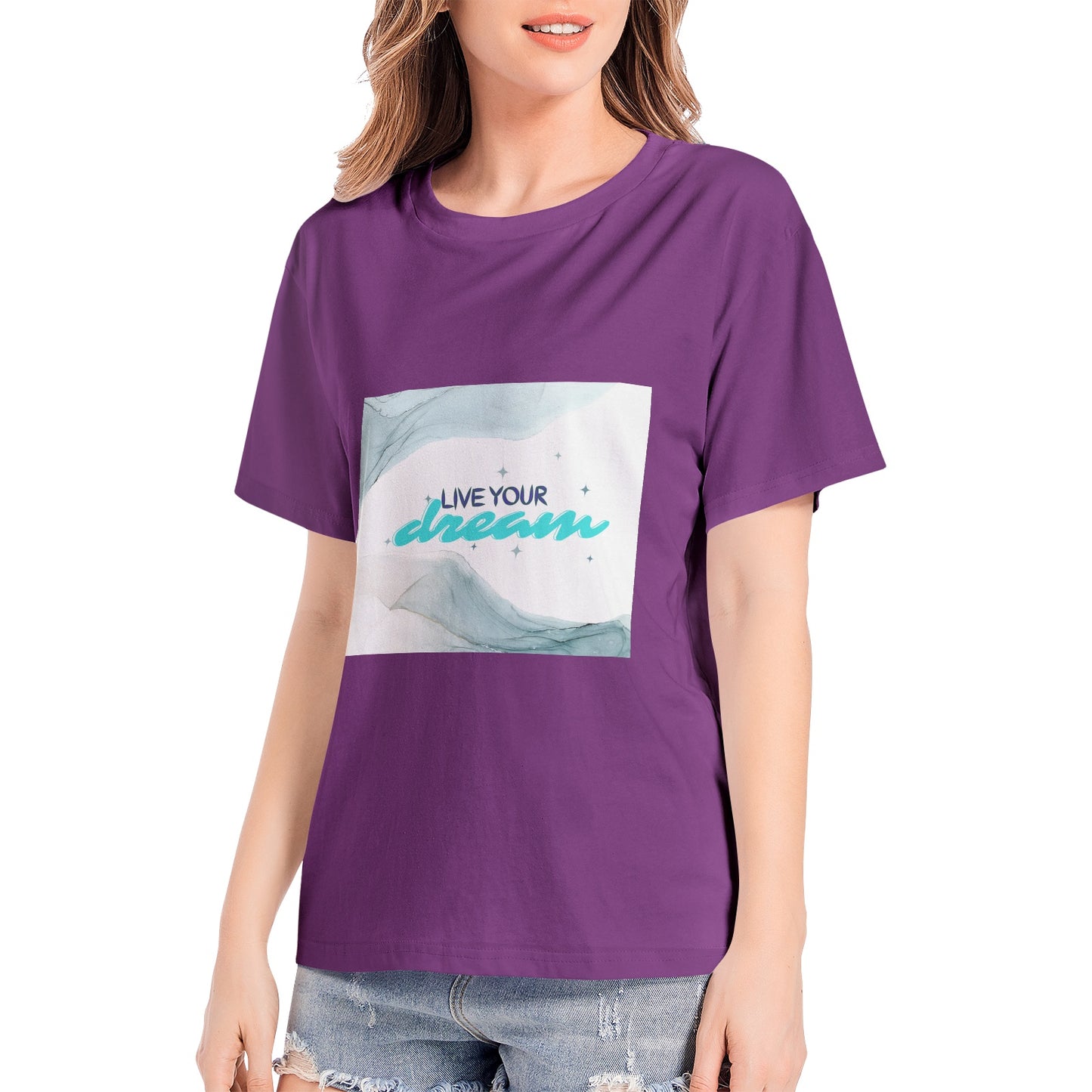 Women's Premium Cotton Aldut T-Shirt