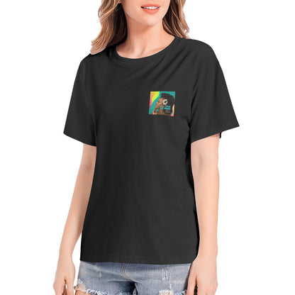 Women's Premium Cotton Aldut T-Shirt