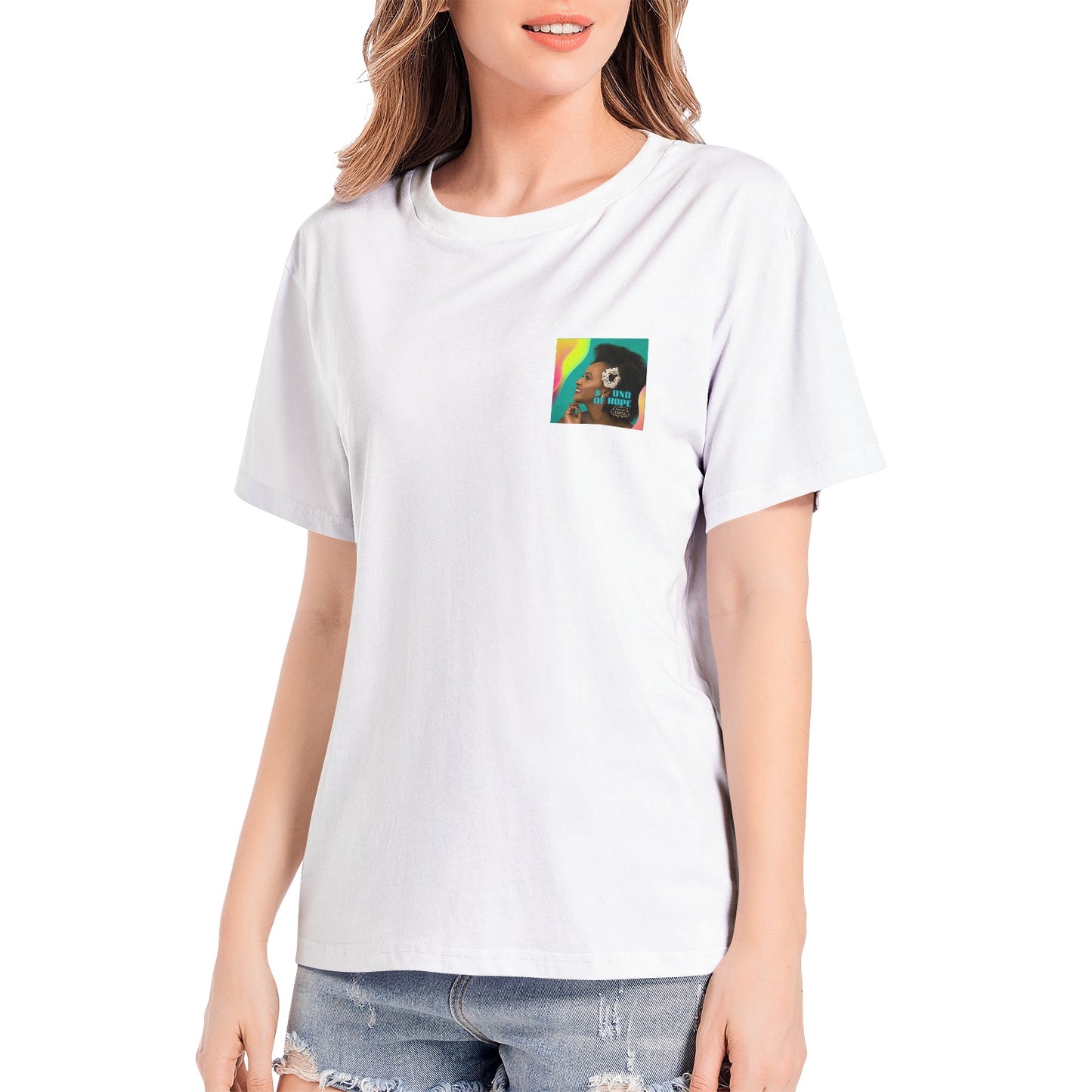 Women's Premium Cotton Aldut T-Shirt