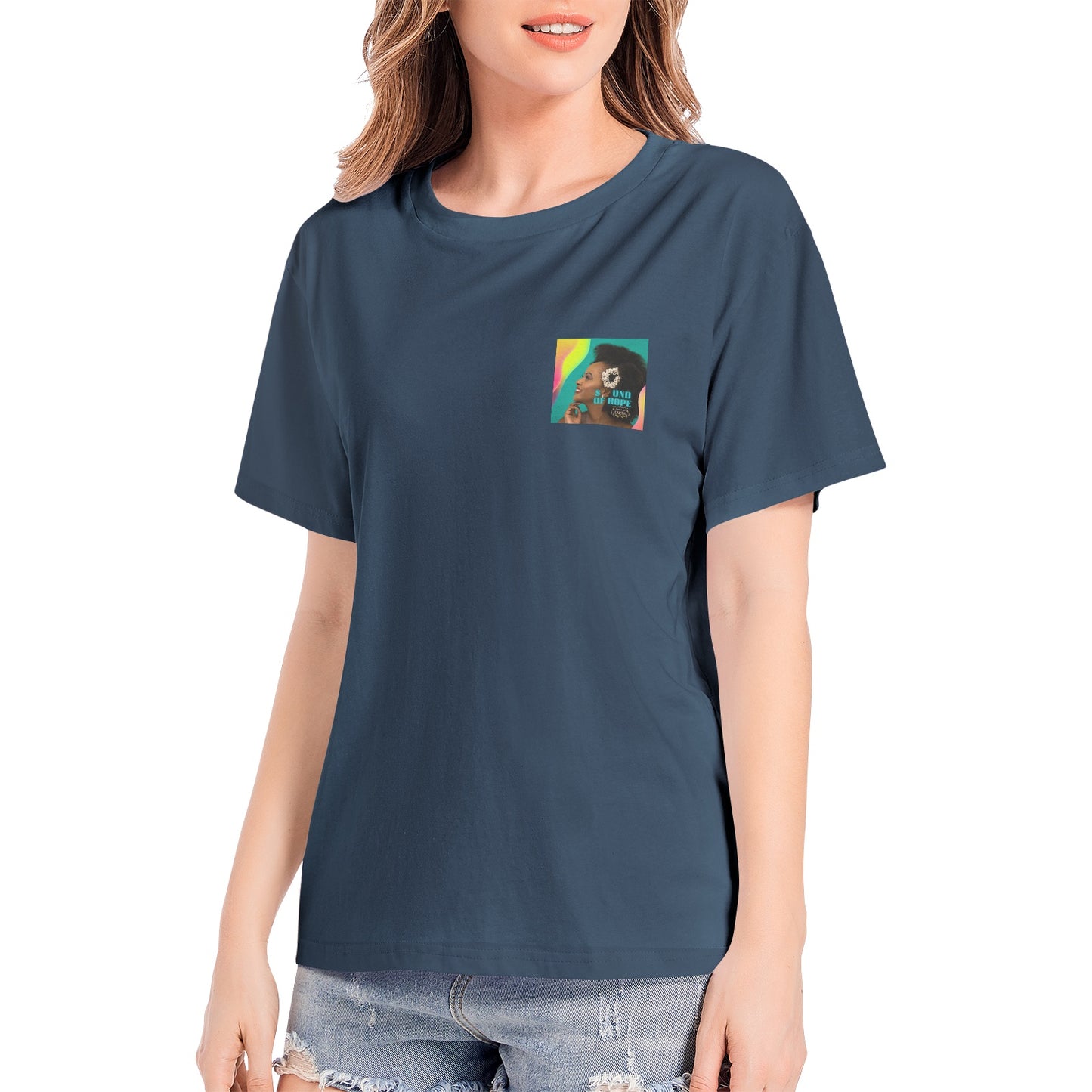 Women's Premium Cotton Aldut T-Shirt
