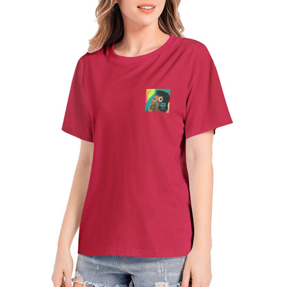 Women's Premium Cotton Aldut T-Shirt