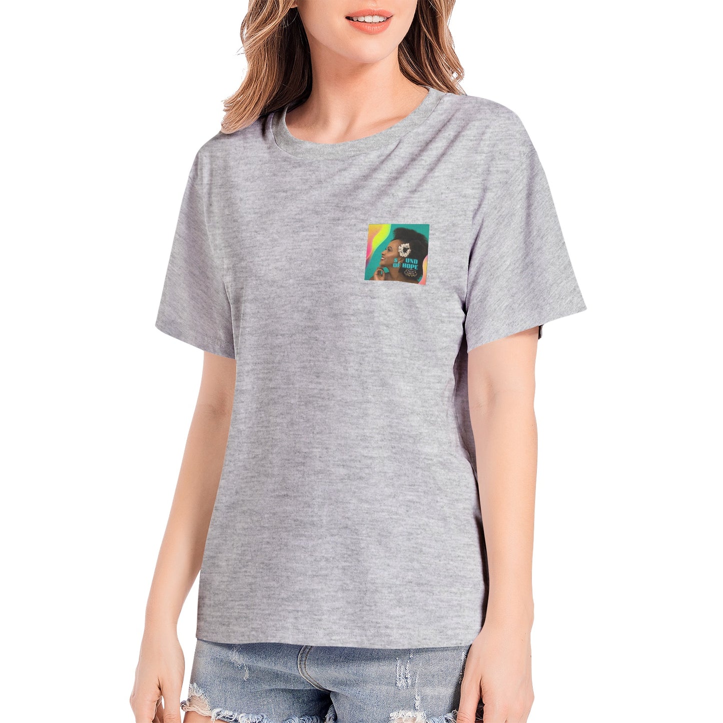 Women's Premium Cotton Aldut T-Shirt