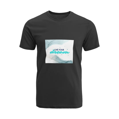 Unisex Short Sleeve Crew Neck Cotton Jersey T-Shirt