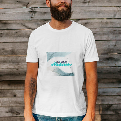 Unisex Short Sleeve Crew Neck Cotton Jersey T-Shirt