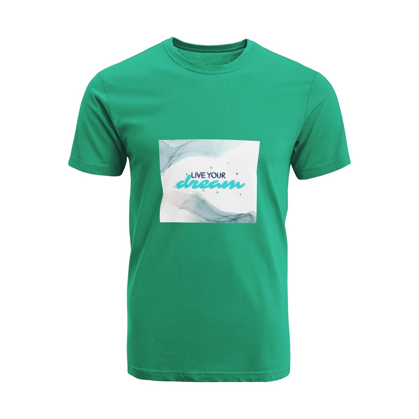 Unisex Short Sleeve Crew Neck Cotton Jersey T-Shirt