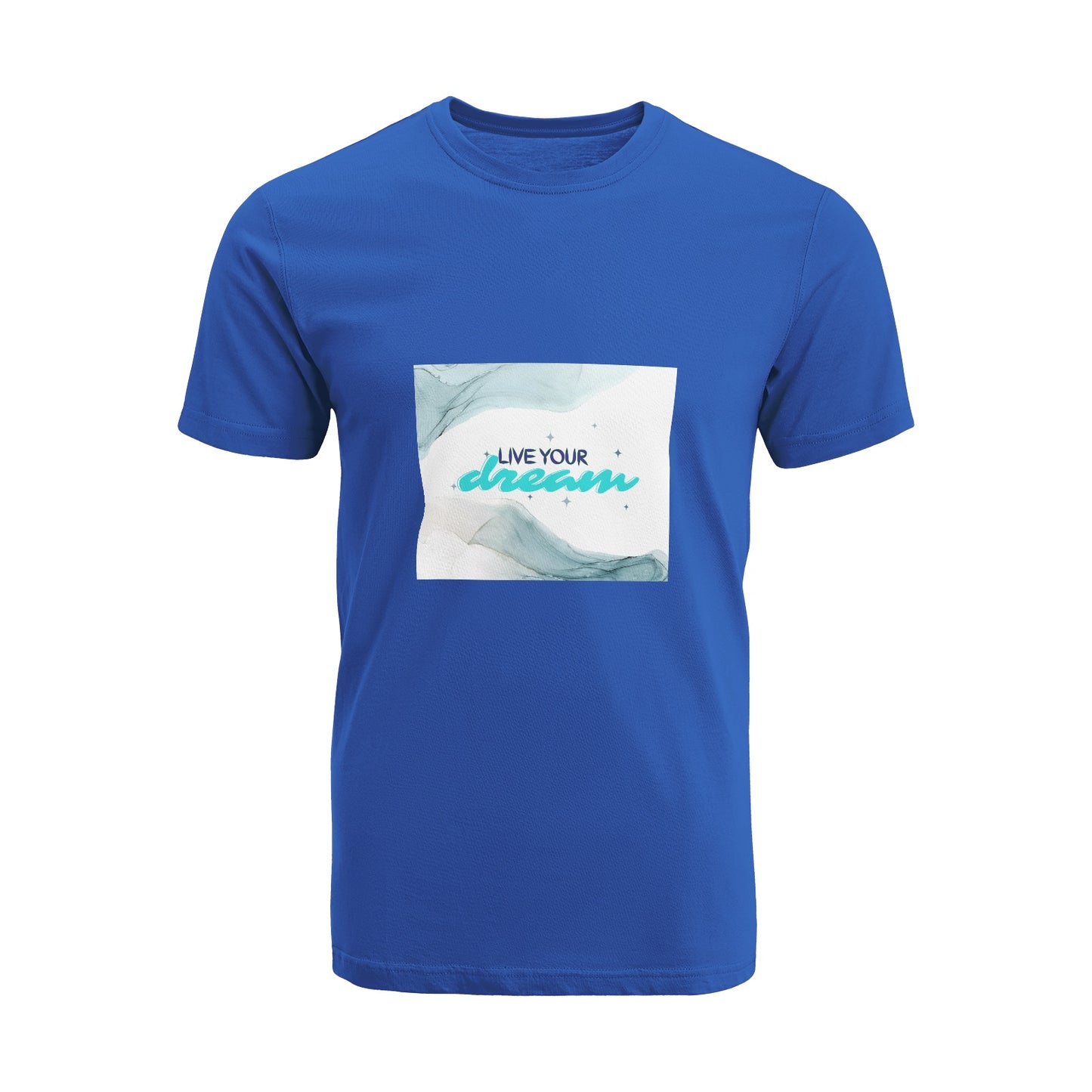 Unisex Short Sleeve Crew Neck Cotton Jersey T-Shirt