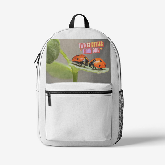 Retro Colorful Print Trendy Backpack