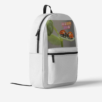 Retro Colorful Print Trendy Backpack