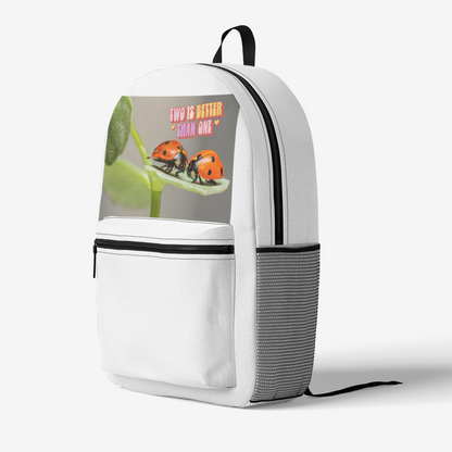 Retro Colorful Print Trendy Backpack