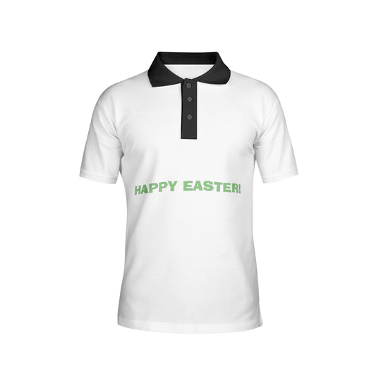 Happy Easter Men's All-Over Print Polo Shirts