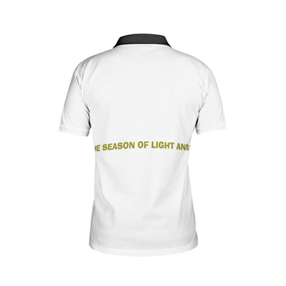 Happy Easter Men's All-Over Print Polo Shirts