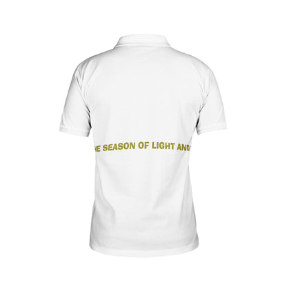 Happy Easter Men's All-Over Print Polo Shirts