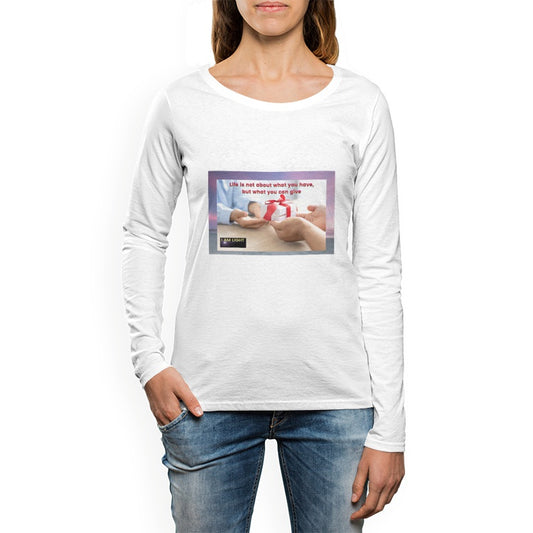 Women's Crew Neck Long sleeve T-shirt