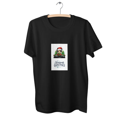 Christmas Couple's Pima Cotton Jersey Short Sleeve Tshirt
