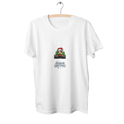 Christmas Couple's Pima Cotton Jersey Short Sleeve Tshirt