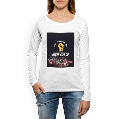 Women's Crew Neck Long sleeve T-shirt