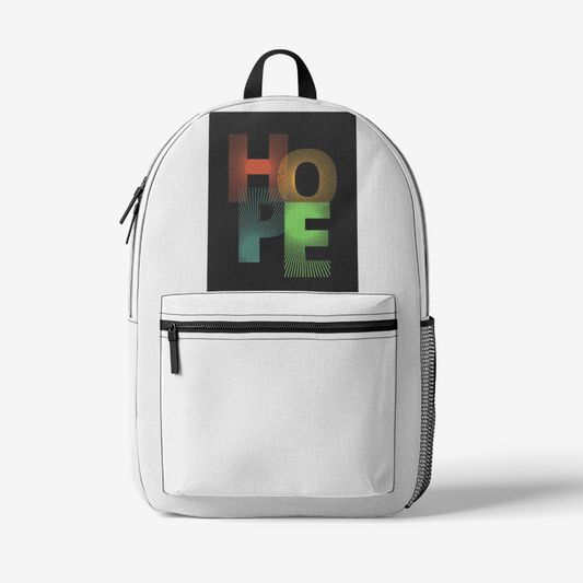 Retro Colorful Print Trendy Backpack