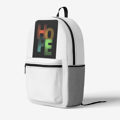Retro Colorful Print Trendy Backpack