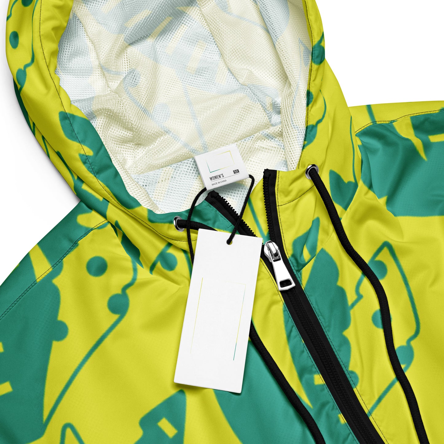 Women’s cropped-hoodie windbreaker