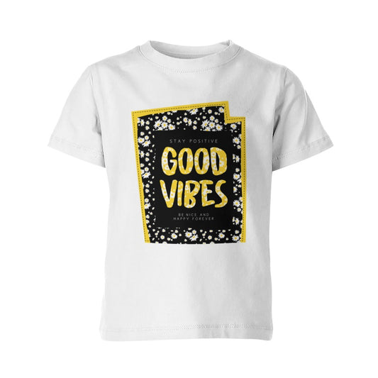 Good Vibes Kid's Crew Neck T-shirt
