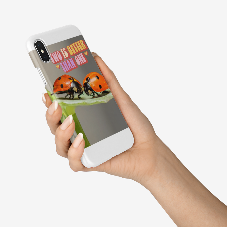 Two Are/Is Better Than One Phone case