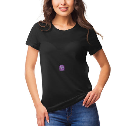 Women's Ultrasoft Pima white Cotton T‑shirt