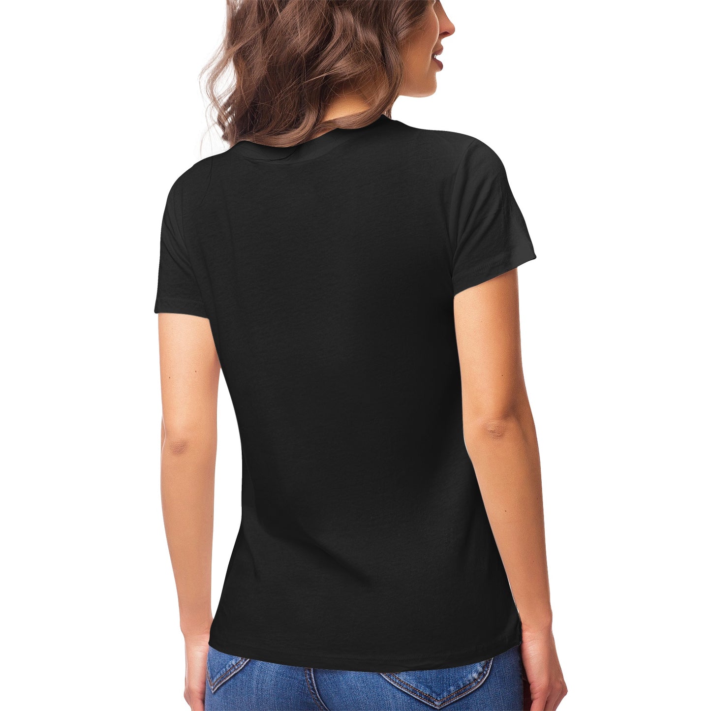 Women's Ultrasoft Pima white Cotton T‑shirt