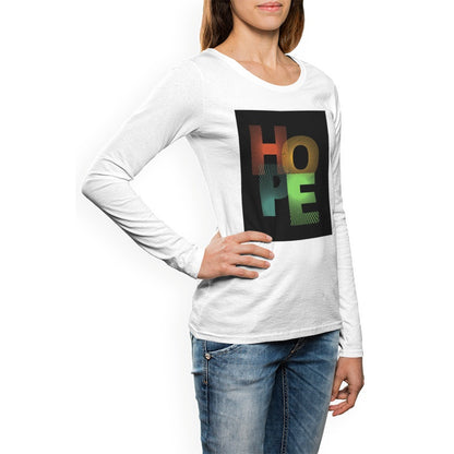 Women's Crew Neck Long sleeve T-shirt