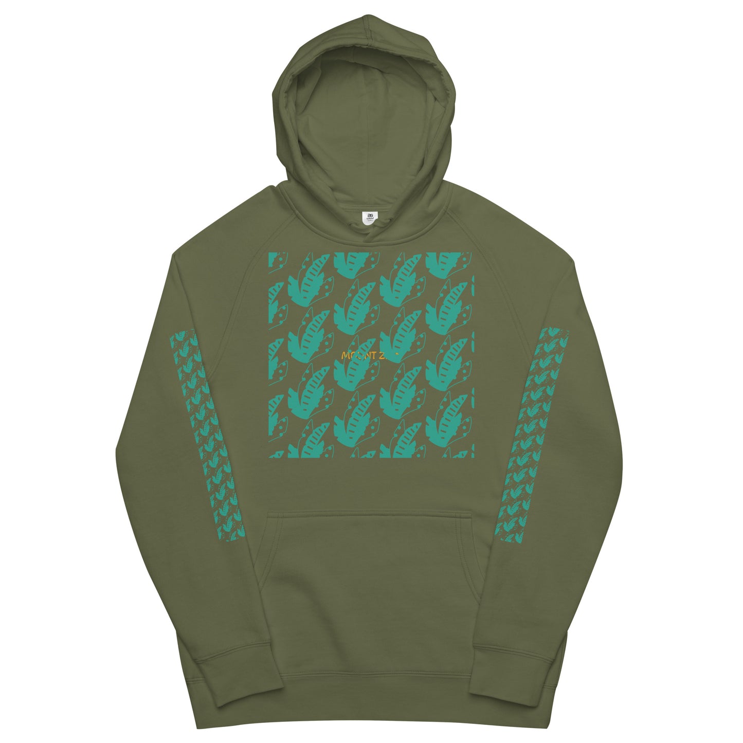 Multicolored Unisex kangaroo pocket hoodie