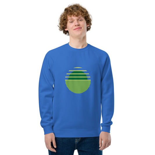 Unisex raglan sweatshirt