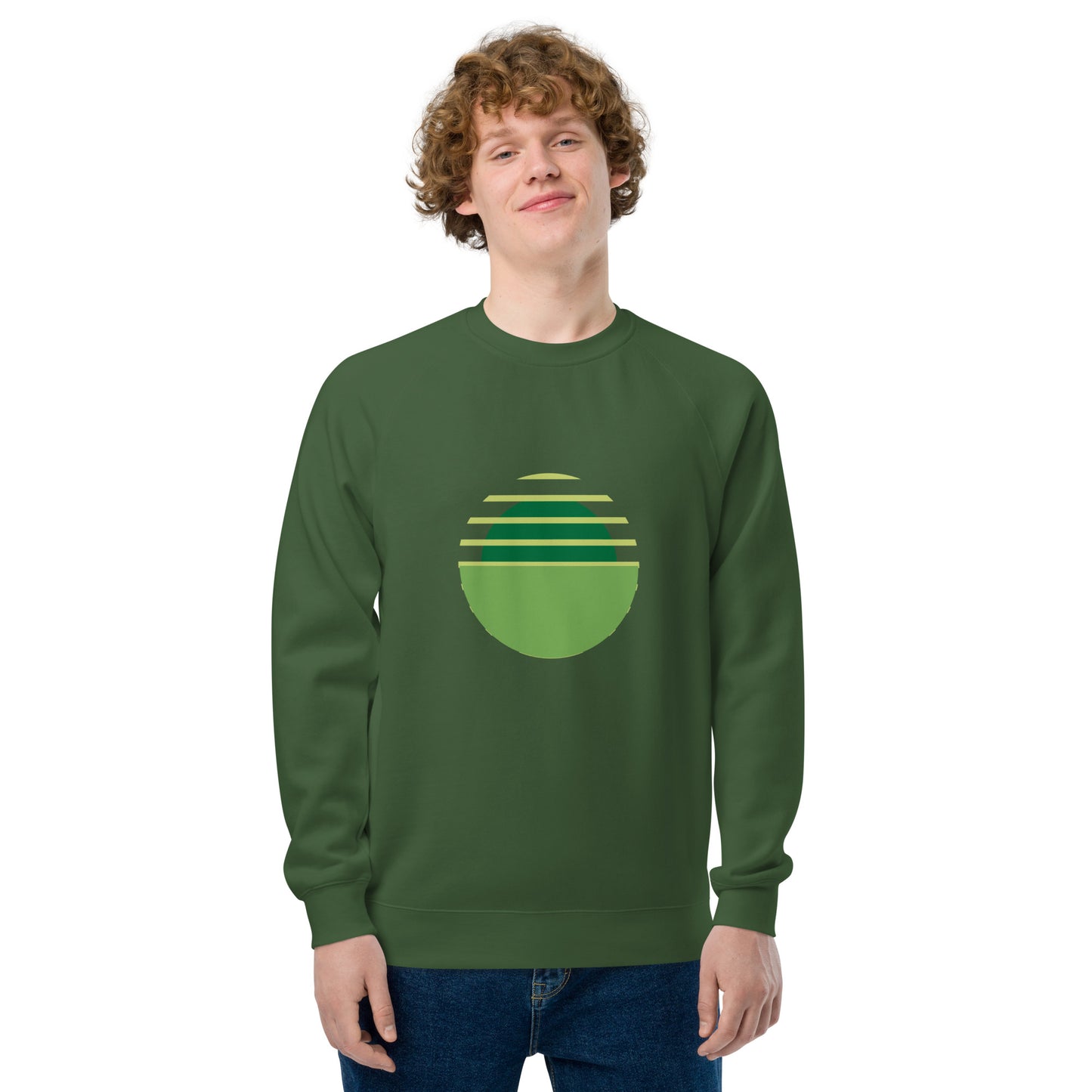 Unisex raglan sweatshirt
