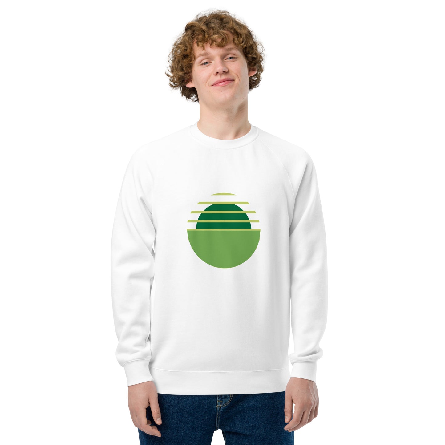 Unisex raglan sweatshirt