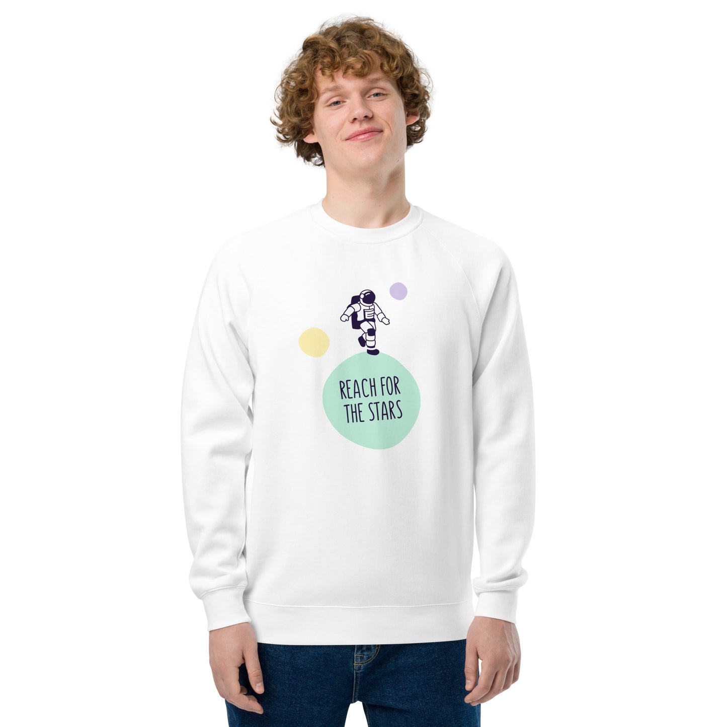 Unisex raglan sweatshirt
