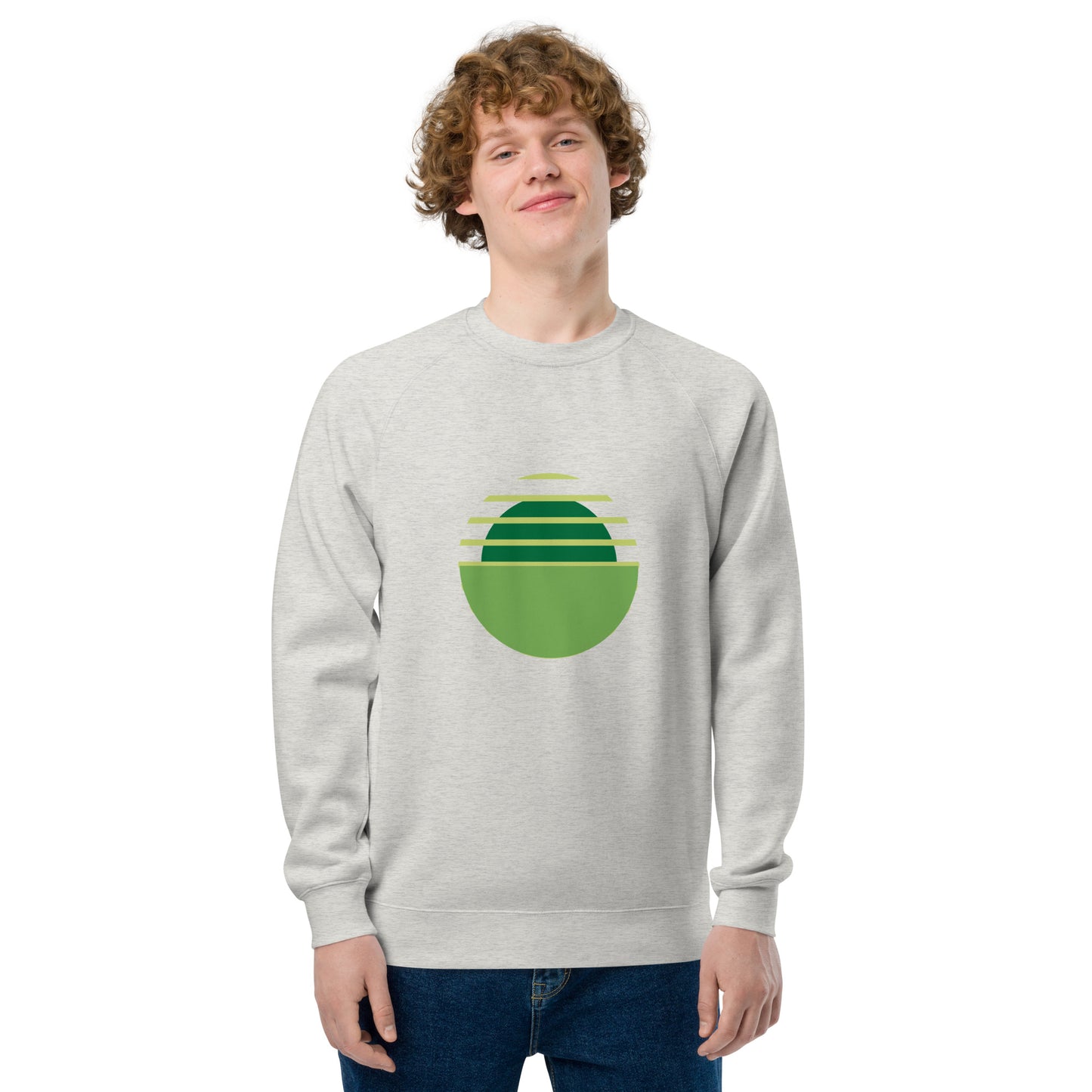 Unisex raglan sweatshirt